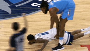 here you go deandre jordan GIF by NBA