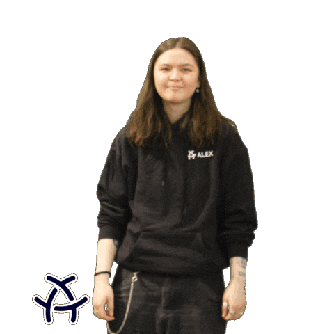 Happy Fun Sticker by ALEX Berlin