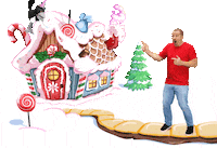 Christmas Snow Sticker by Steve and Maggie
