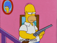 convincing homer simpson GIF
