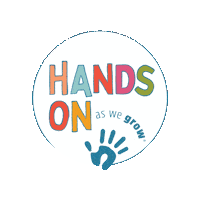Logo Handson Sticker by Hands On As We Grow®