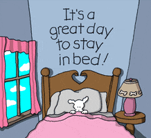 Monday Stay In Bed GIF by Chippy the Dog