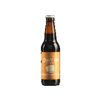 quaffonbrewingco beer craftbeer porter peanutbutter Sticker