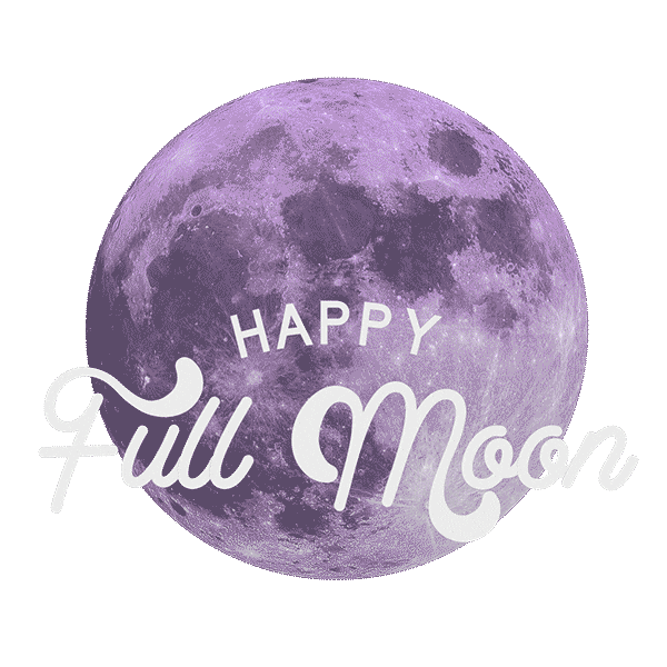 Full Moon Astrology Sticker by CHANI