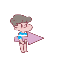 Arrow Attention Sticker