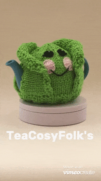 TeaCosyFolk teacosyfolk tea cosy brussels sprout GIF