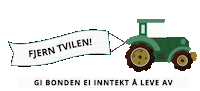Bondelaget traktor bondelaget norges bondelag norgetrengerbonden Sticker