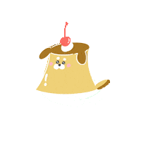 Dog ぷりん Sticker