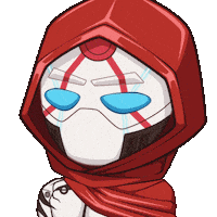 Black Superhero Sticker