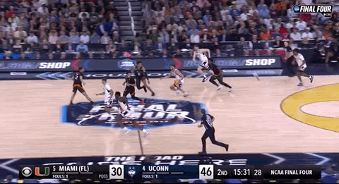 College Hoops Sport GIF by NCAA March Madness