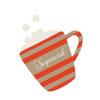 Hot Chocolate Mug Sticker by Sugarwish