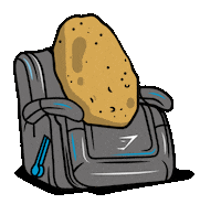Couch Potato Fitness Sticker by Gymshark