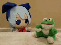 Frog Freezing GIF