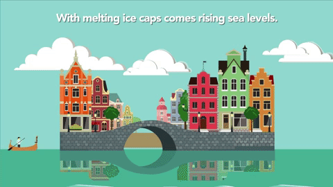 climate change venice GIF