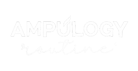 ampulogyph giphyupload beauty skincare routine Sticker