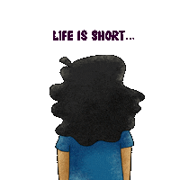 Girl Smile Sticker