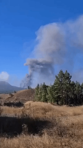 Cumbre Vieja Volcano Spews Ash as Eruptions Continue on La Palma