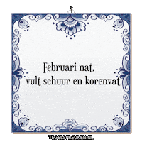 Winter Nl Sticker by Tegelspreuken.nl