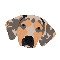 Art Dog Sticker