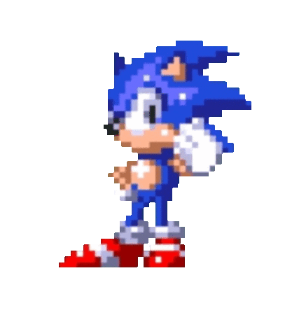 Sonic The Hedgehog Finger Guns Sticker by Xbox for iOS & Android | GIPHY