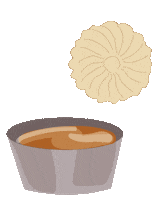 Caramel Wawa Sticker by wacookies