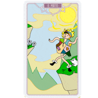 Tarot Tarocchi Sticker