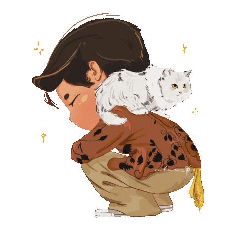 Cat Po Sticker