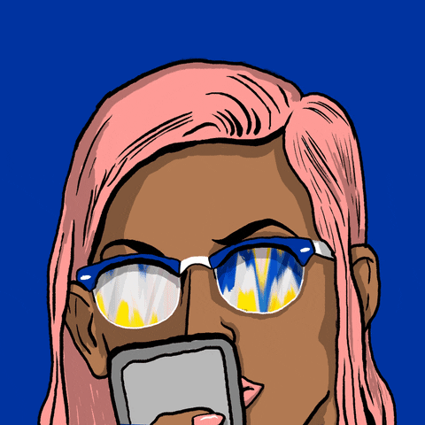 Girl Scrolling GIF by megan lockhart