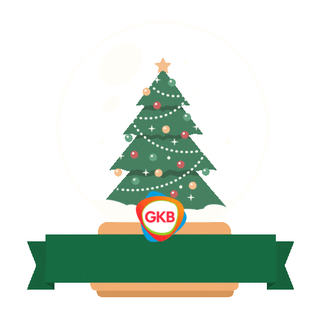 Celebrate Merry Christmas Sticker by GKB