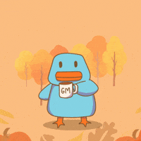 Good Morning Fall GIF