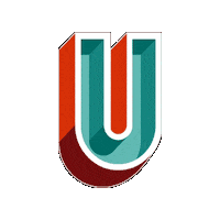 United Alphabet Sticker by The3Flamingos