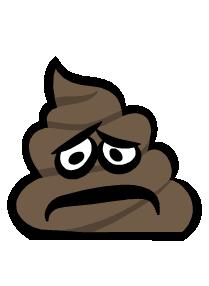 Sad Poop Sticker by Jackbox Games