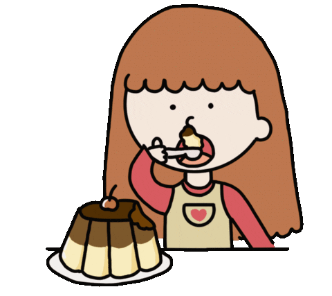 Dessert Pudding Sticker