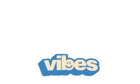 Good Vibes Typography Sticker by Awesome Merchandise