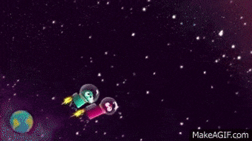 outer space GIF