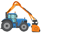 Tractor Agri Sticker by Vandaele