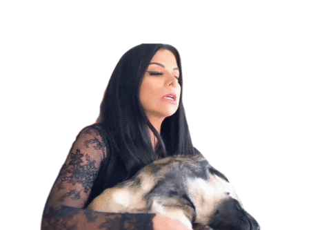 dog omg Sticker by Evelyn regly