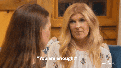 You Are Enough Connie Britton GIF by Hallmark Channel