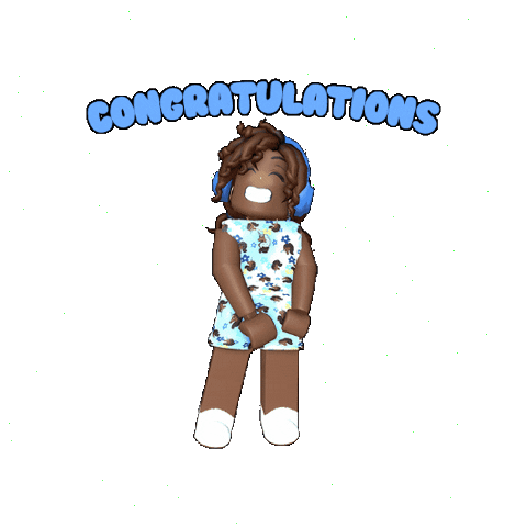 Congrats Congratulations Sticker by Afro Unicorn