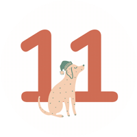 Advent Sticker by Wüfers