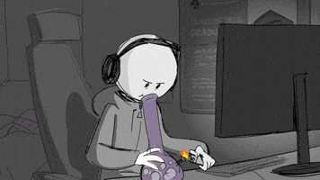 Blaze It All Nighter GIF by CC0 Studios
