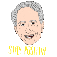 Stay Positive Good Vibes Sticker