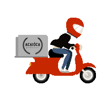 Acaioca delivery gastronomia comer bem acaioca Sticker