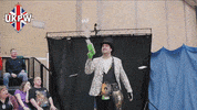 Make It Rain Money GIF by United Kingdom Pro Wrestling