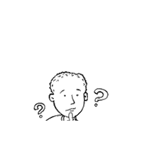 Confused Sticker by Listelik