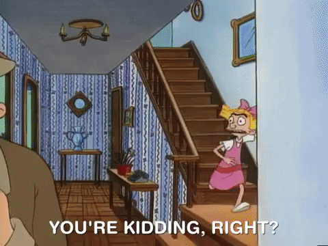 hey arnold nicksplat GIF