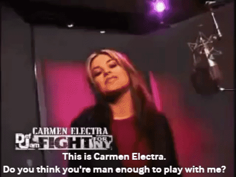 carmen electra 2000s GIF
