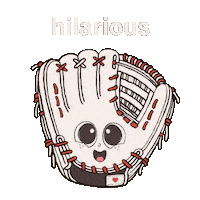 Laugh Lol Sticker by This is Women's Baseball