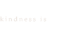 Be Kind Text Sticker