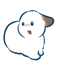 Happy Illustration Sticker